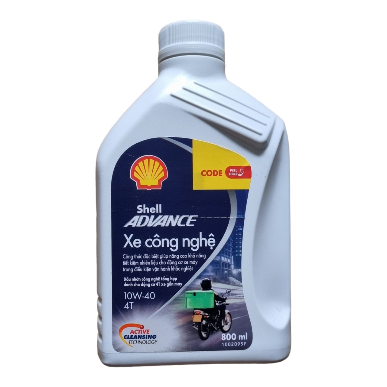 Nhớt Shell Avance Xe Công Nghệ Tổng Hợp 10W40 cao cấp chuyên tay côn