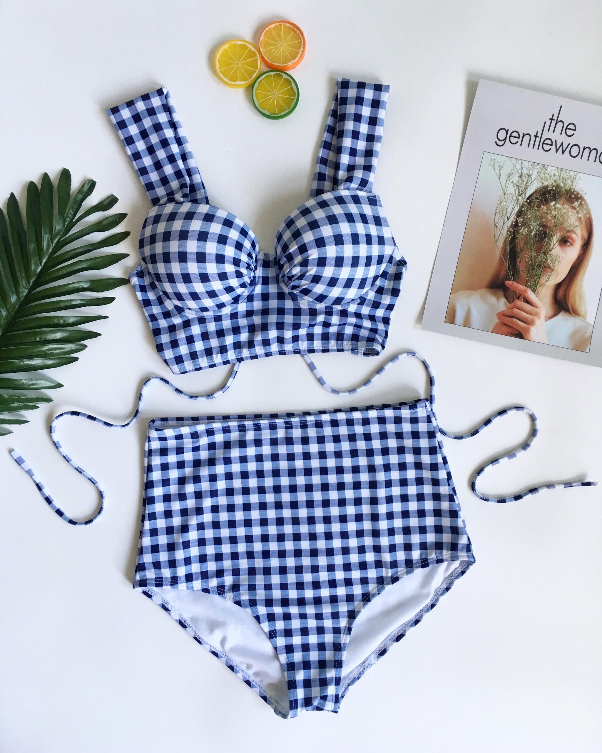 [HCM]Bikini cúp ngực caro