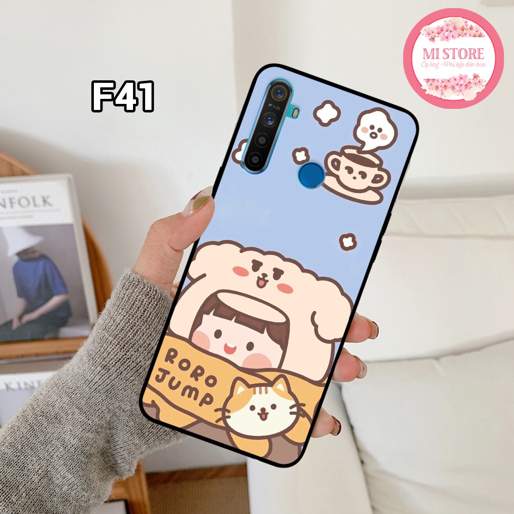Ốp điện thoại realme 5/ realme 5i/ realme 5 pro/ realme 6/ realme 6 pro - ốp lưng realme in hình hoạt hình roro xinh xắn