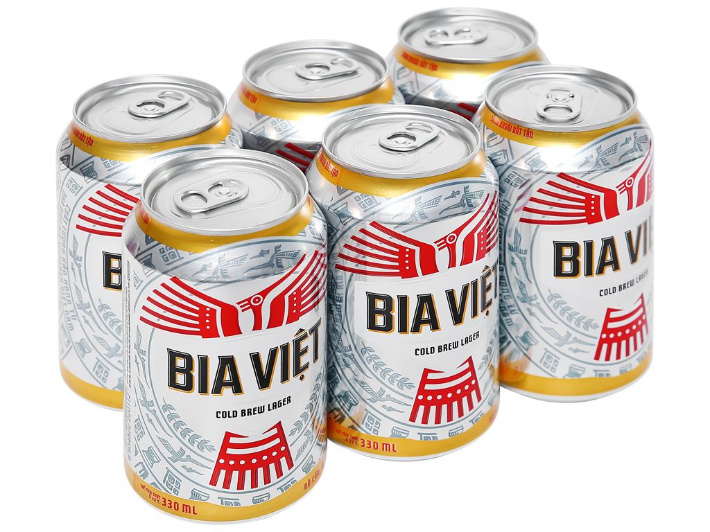 THÙNG 12 LON BIA VIỆT x 330ML