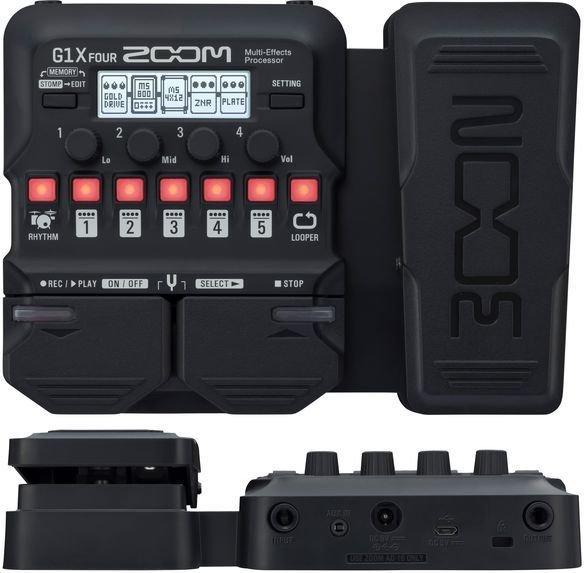 Phơ guitar điện  ZOOM G1X Four pedal