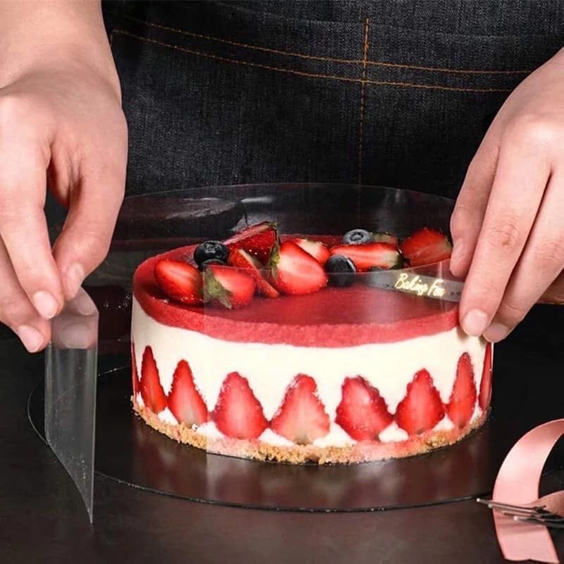 Cuộn mica trong suốt loại mềm bọc thành bánh lạnh