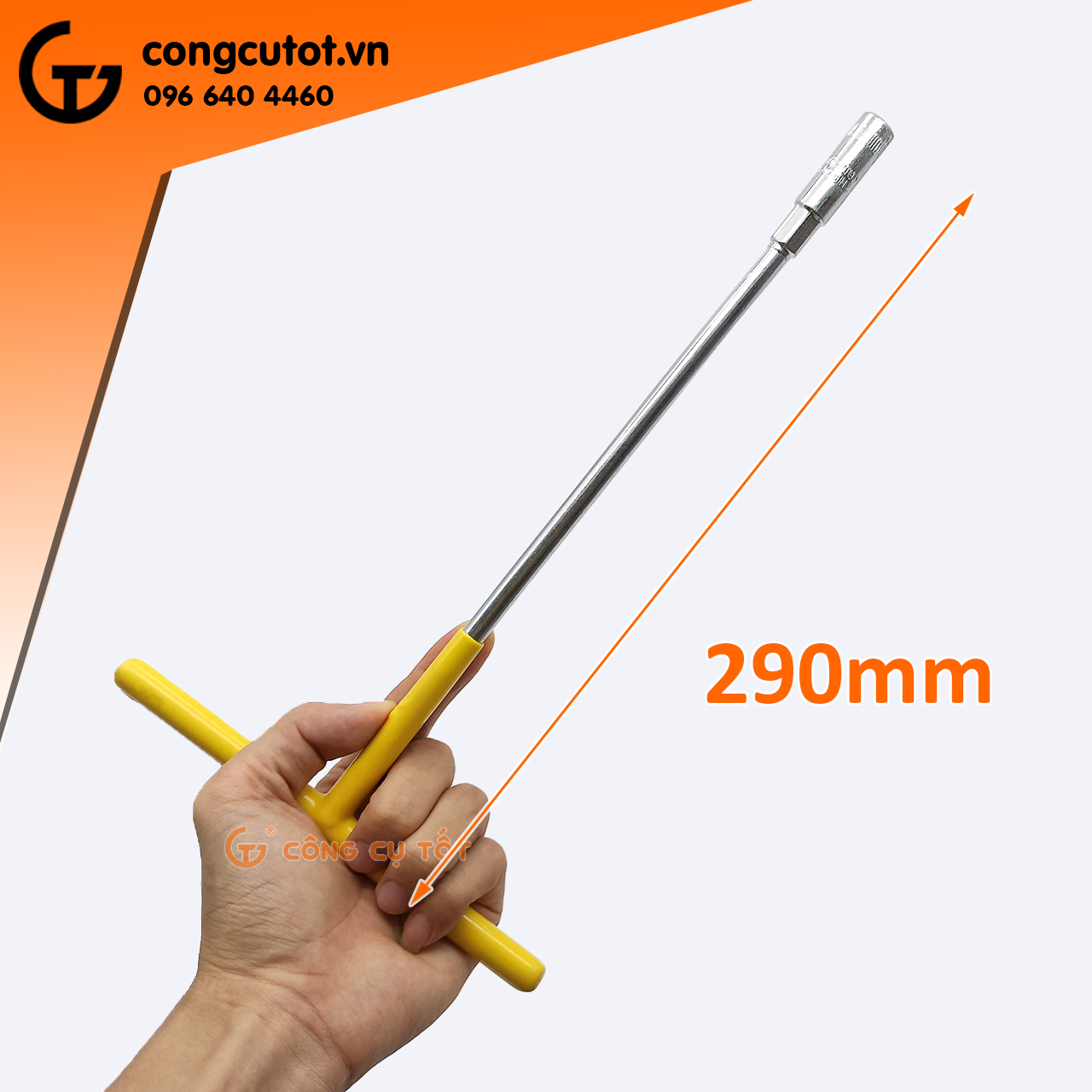 Tuýp chữ T cán bọc nhựa vàng