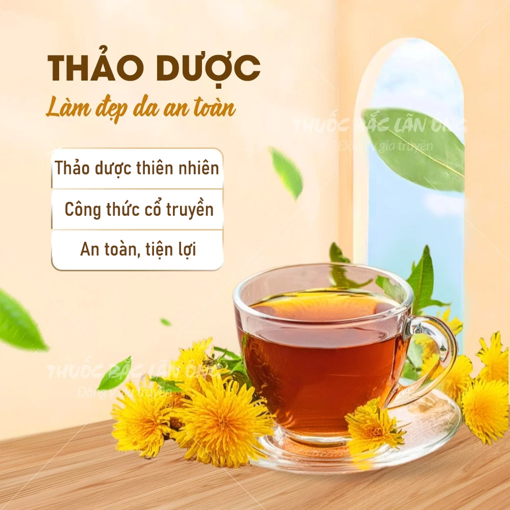 Bột bồ công anh nguyên chất 100g (Phòng ngừa ung thư, hỗ trợ tiểu đường)
