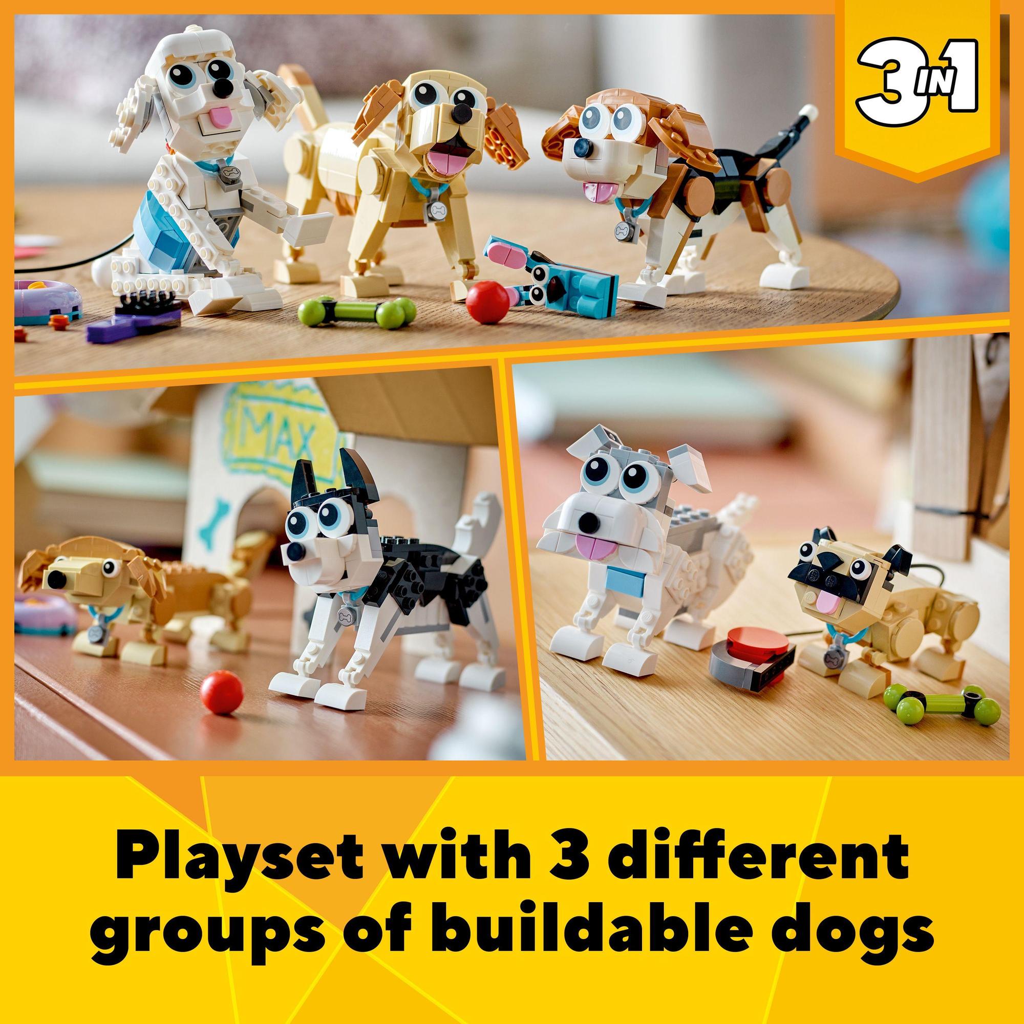 LEGO CREATOR 31137 Cún Cưng Đáng Yêu (475 chi tiết)