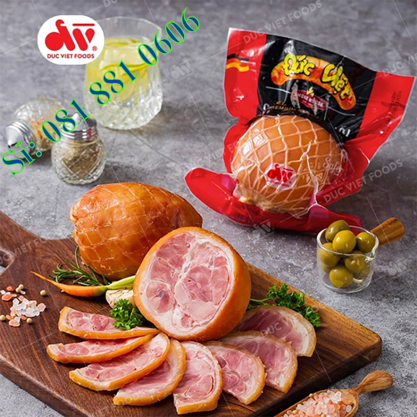 [HCM] Chân Giò Ủ Muối - Đức Việt, Gói 450 gr.