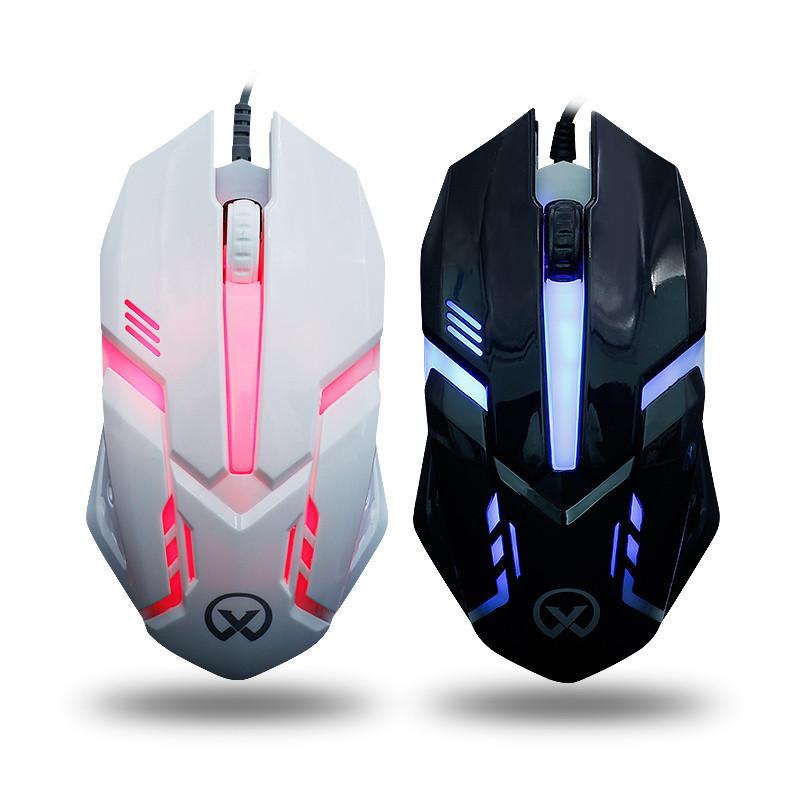 Chuột chơi game có dây Mouse gaming ANCOM GL SCH-02X6 (Đen-2458) + Tặng 1 miếng lót chuột