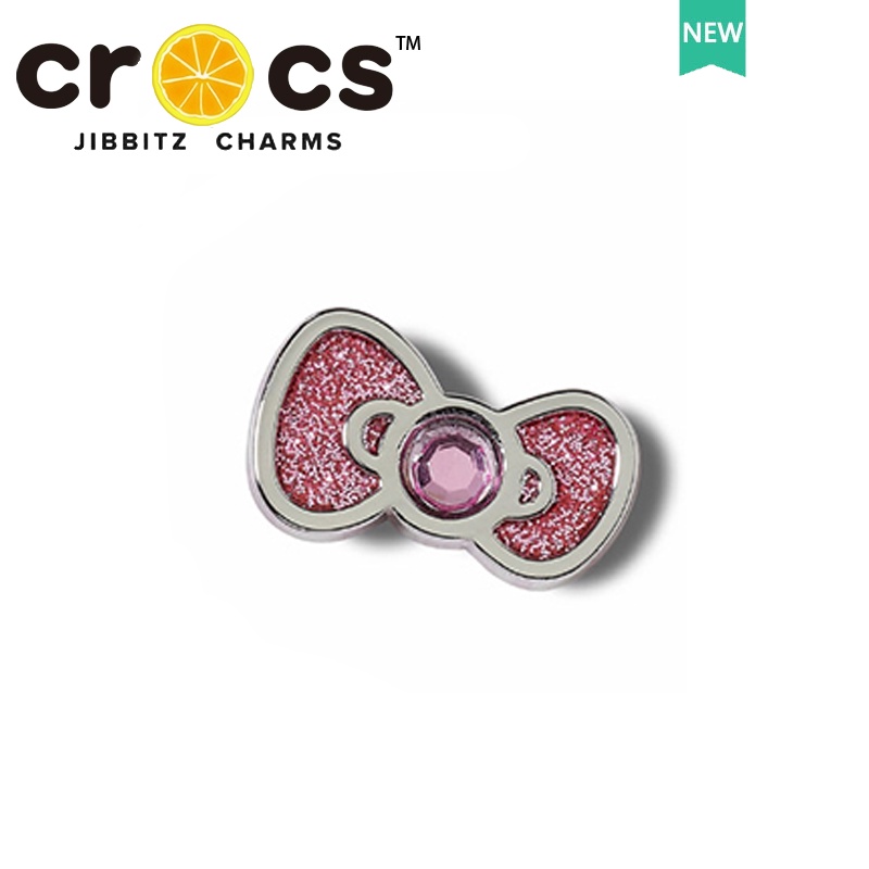 Bùa chữ thập jibbit Hello chamr dép Crocs