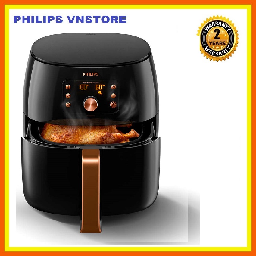 [HCM][Trả góp 0%]Nôi chiên không dầu philips HD9860 công nghệ cảm biến thông minh tự động điều chỉnh thời gian và nhiệt độ
