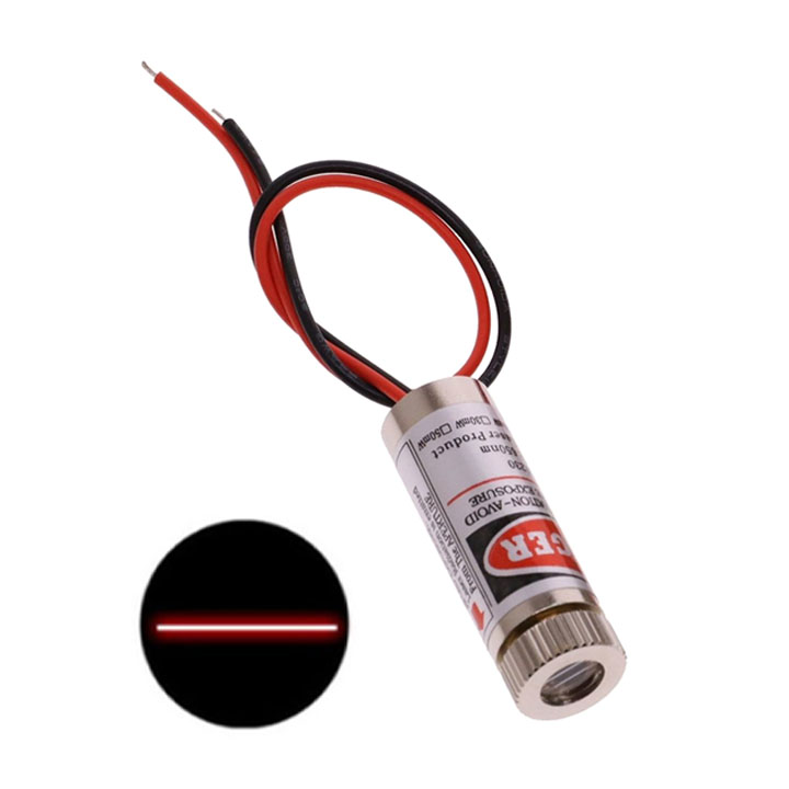 Đèn chiếu laze hlm1230 5mw 650nm định vị đường ngang