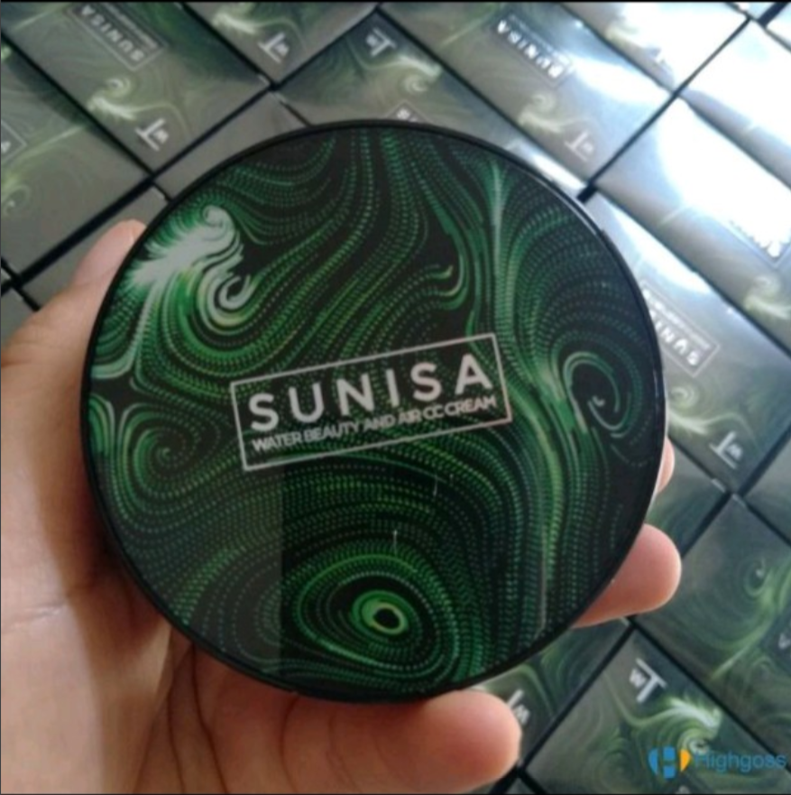 Phấn nước SUNISA kèm bông đánh phấn hình nấm