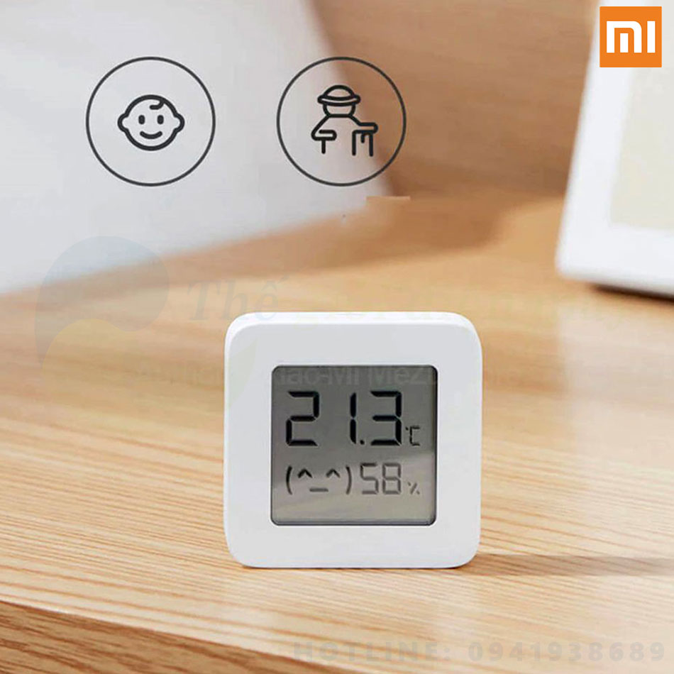 Đồng hồ đo nhiệt độ và độ ẩm Xiaomi Mijia 2