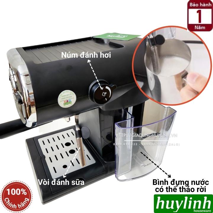 Máy pha cà phê Espresso Tiross TS6211 - 1100W - 15 bar