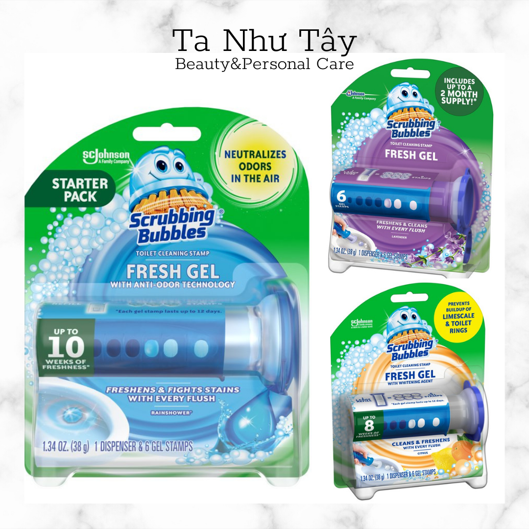 Gel Thơm Toilet Scrubbing Bubbles (Mỹ 🇺🇸)