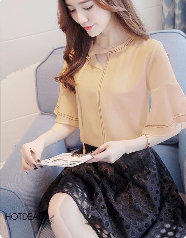 [HCM]Áo tay loe cindy