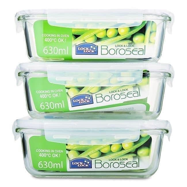 Hộp thủy tinh lock&lock llg429 - 630ml