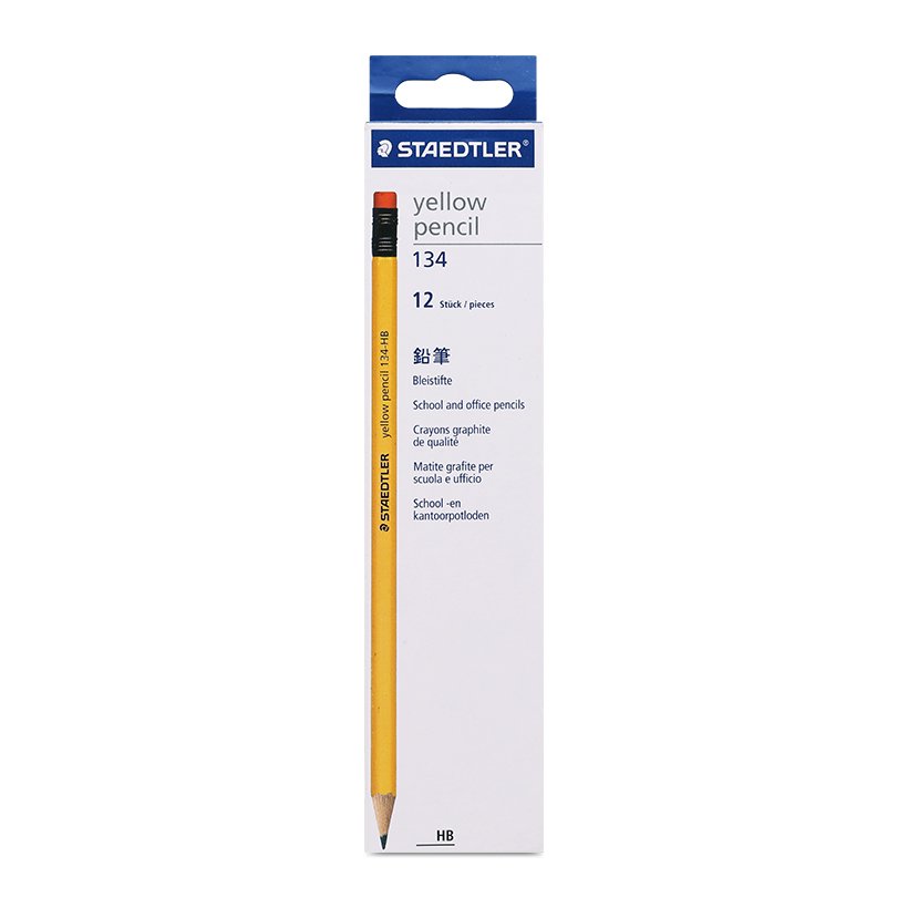 Bút chì gỗ 134- 2B, HB Staedtler  (Hộp 12 chiếc)