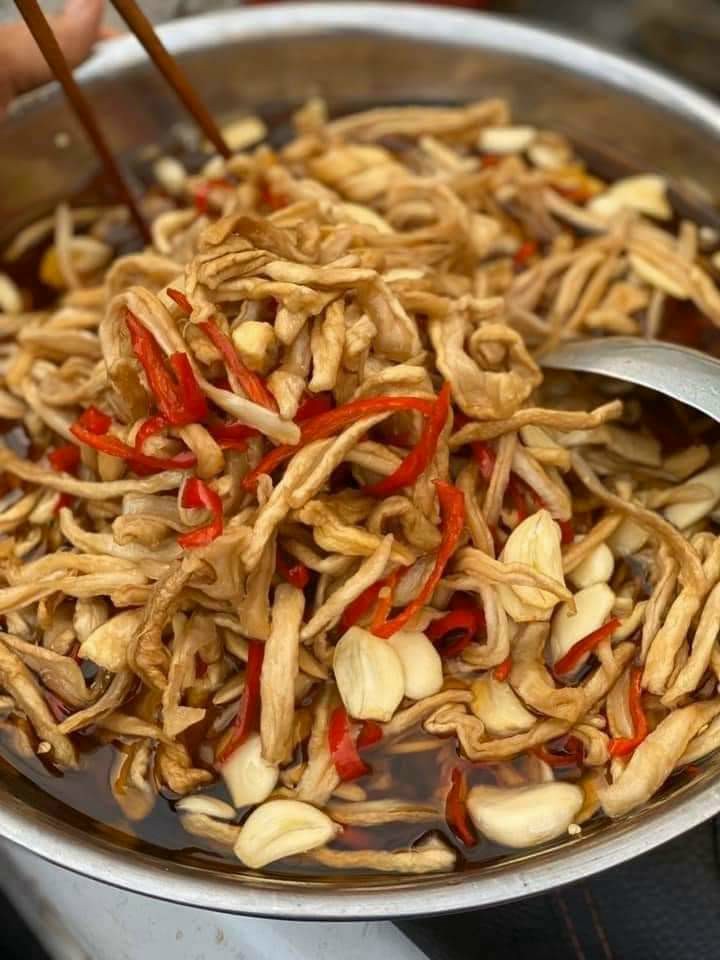 🎯 CỦ CẢI NGÂM NƯỚC TƯƠNG TỎI ỚT 500gr