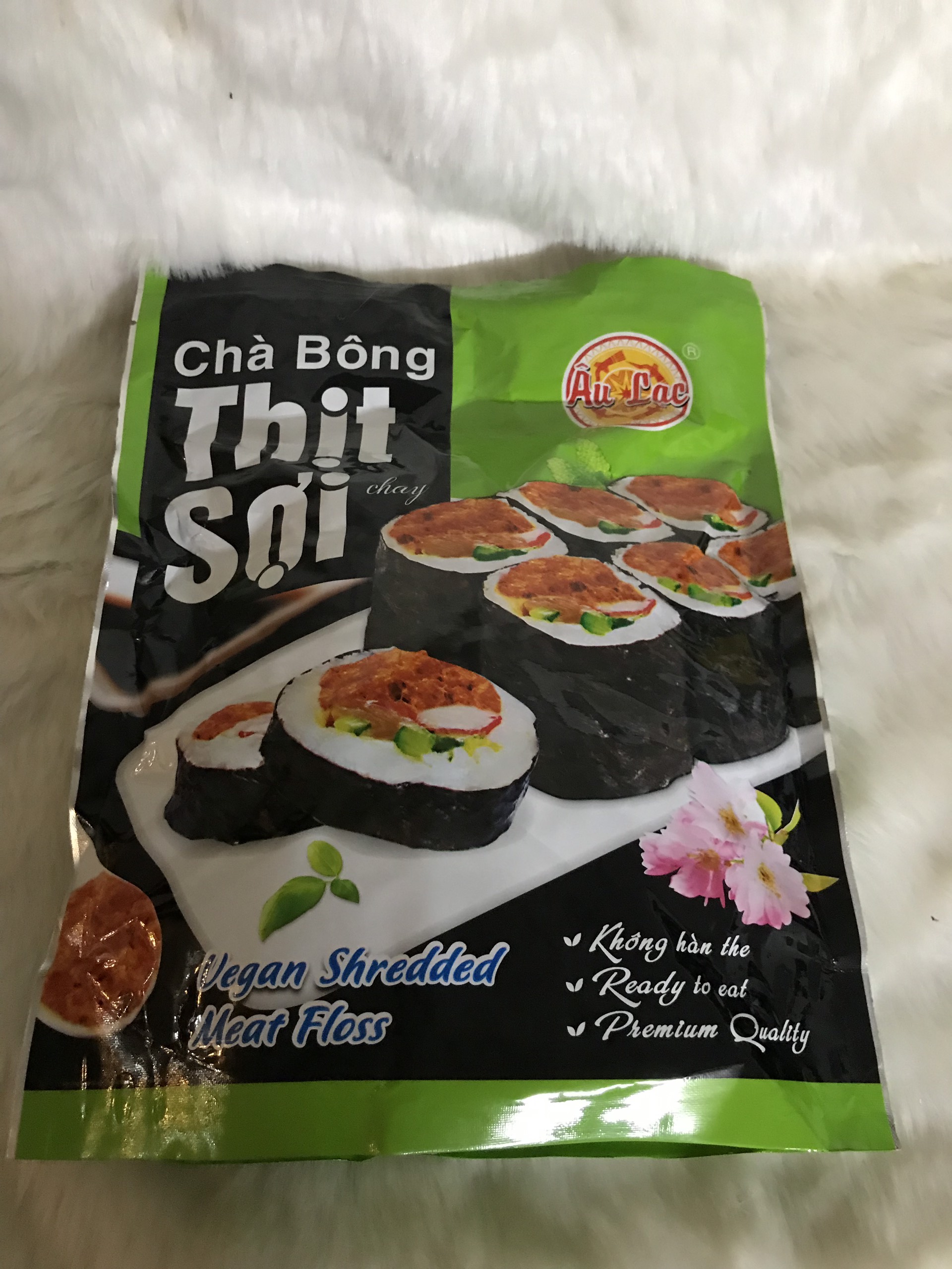 CHÀ BÔNG SỢI CHAY ÂU LẠC 500 GRAM