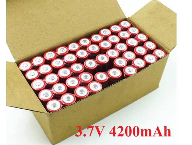 Pin sạc 4200 mAh 3.7V ( HY 18650 )