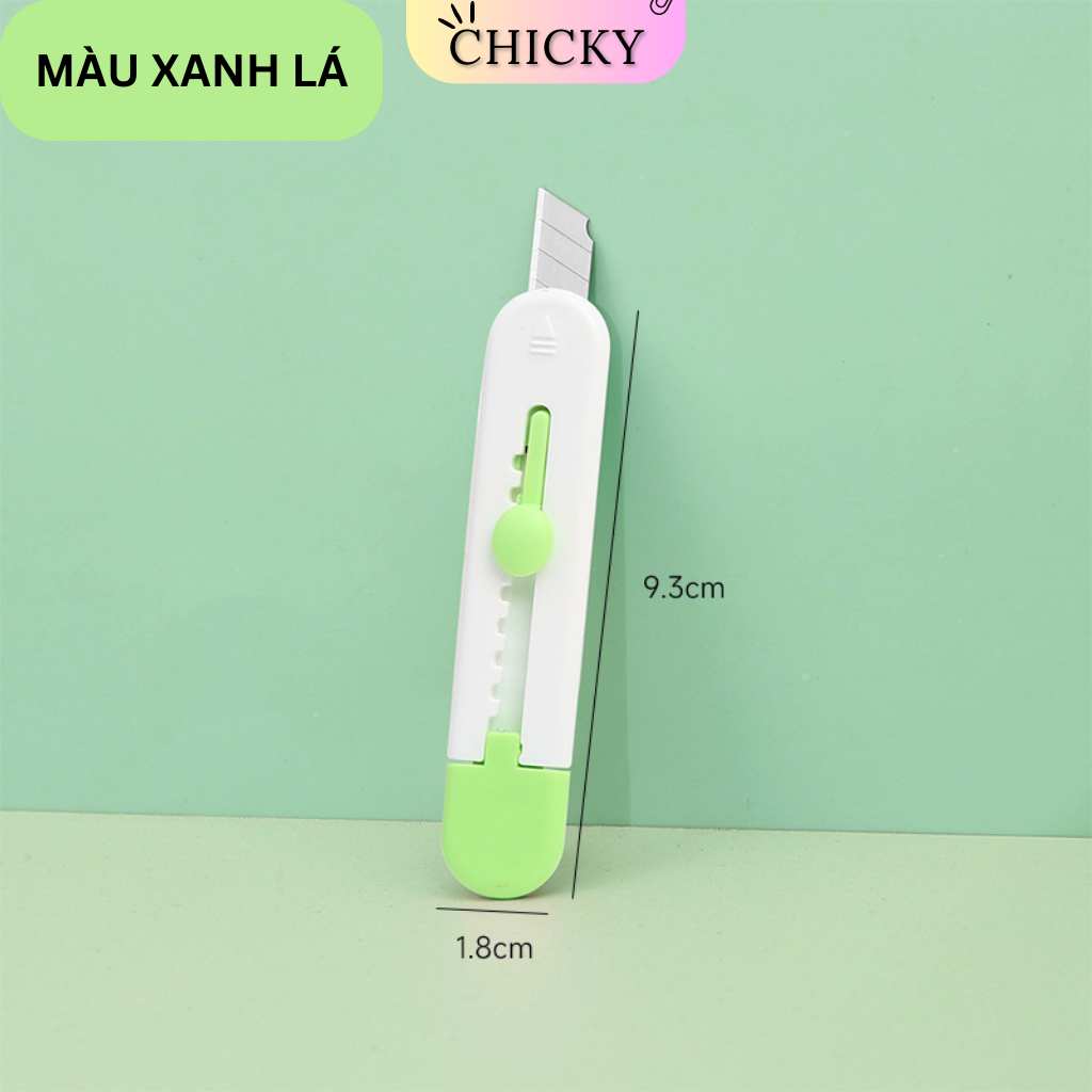 Dao rọc giấy mini Chicky nhiều màu cute dễ thương