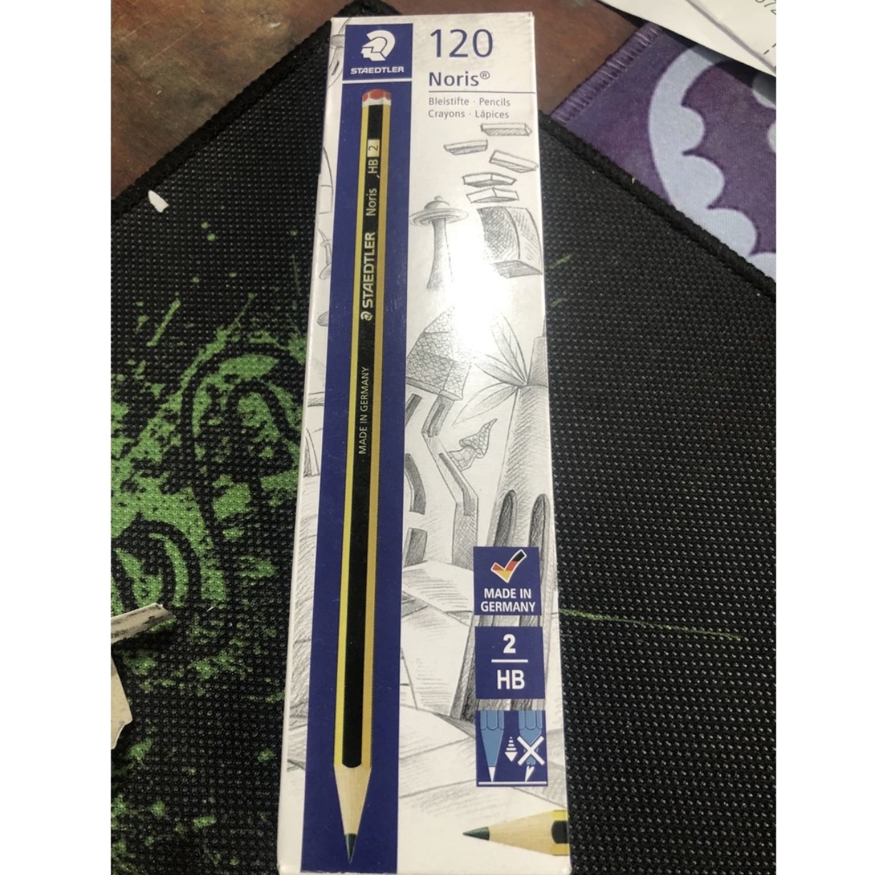 Hộp 12 Bút Chì Đức 2B - HB