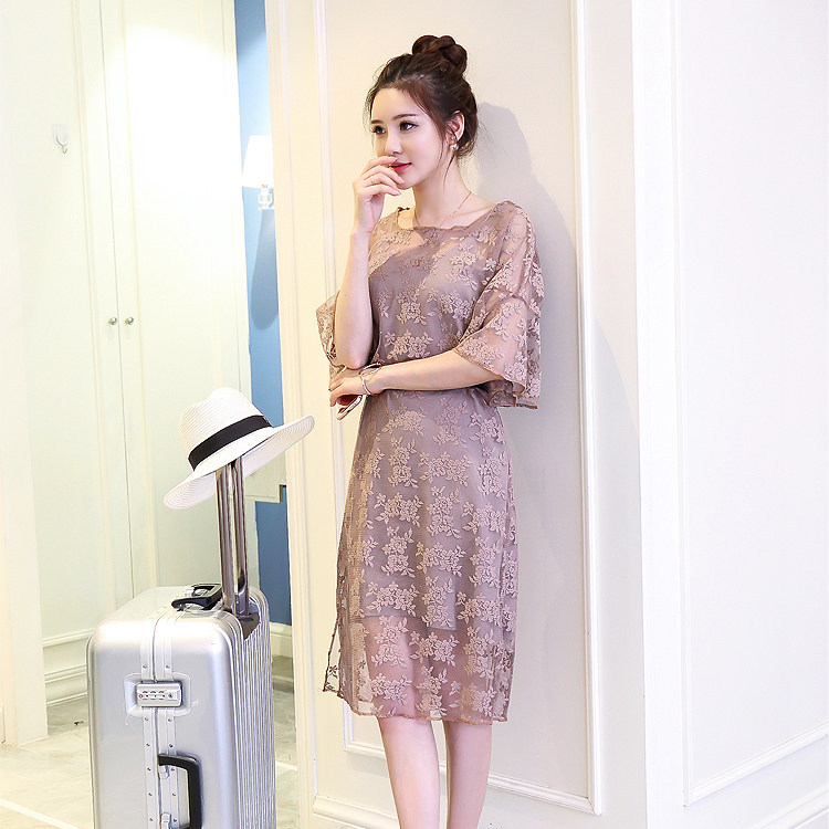 Đầm ren nữ đẹp D12