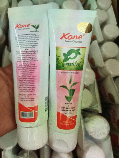 sữa rửa mặt kone thái lan