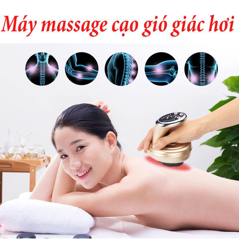 Máy Massage Điện Tử Giác Hơi, Cạo Gió