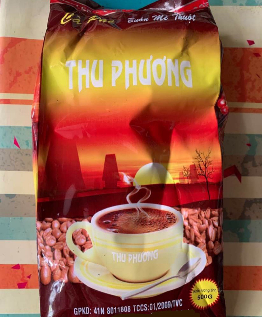 Nửa ký cà phê xay sẵn Thu Phương