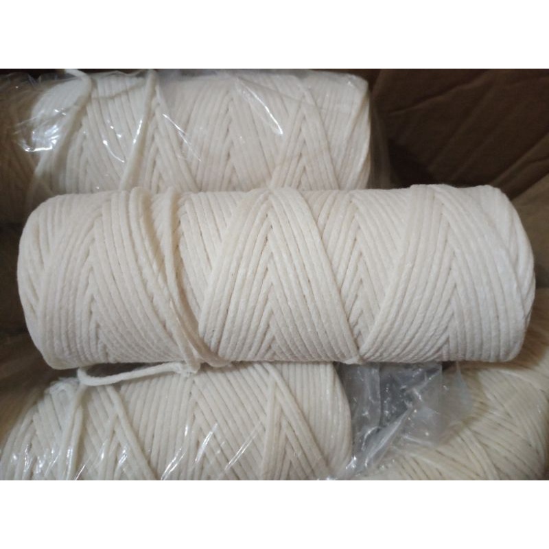 100g bấc (tim) nến cotton chuốt sáp không chì