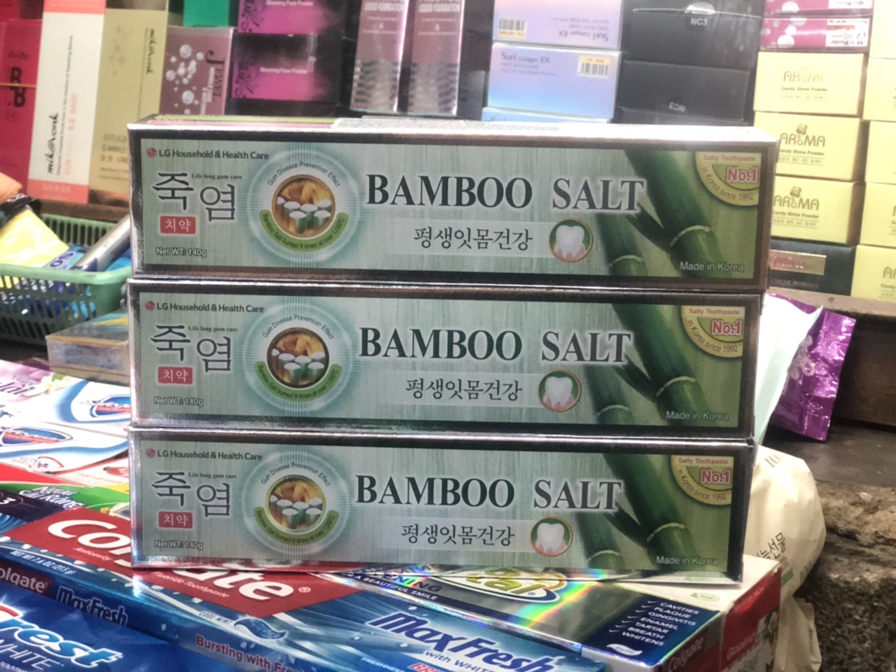 KEM ĐÁNH RĂNG MUỐI TRE BAMBOO
