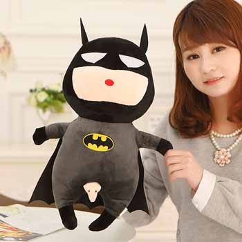 Gấu Bông Shin Batman, Shin Người Dơi Dễ Thương Siêu Cute Hàng Xịn Form Chuẩn