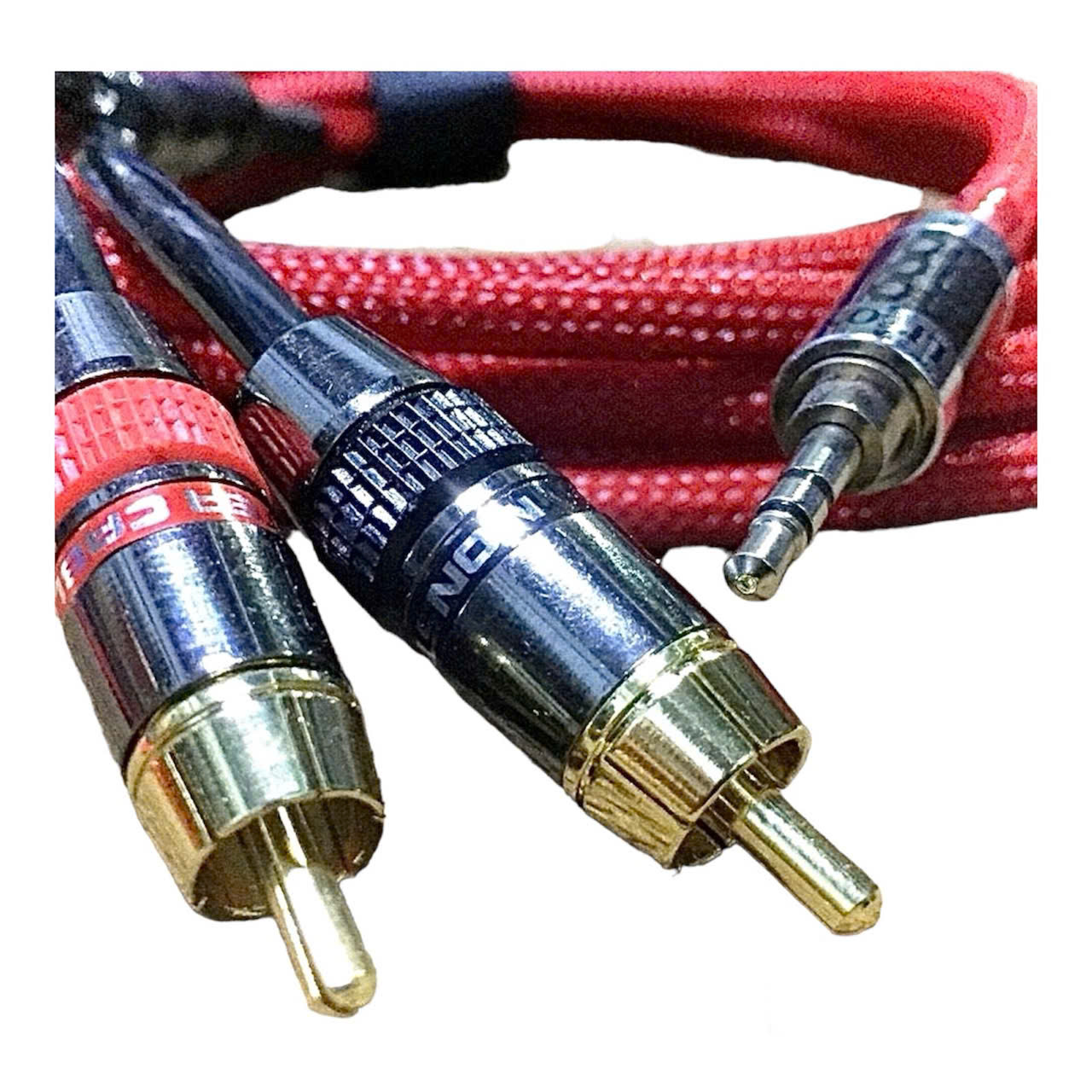 dây phát nhạc laptop Jack 3.5mm sang 2 đầu Jack hoa sen