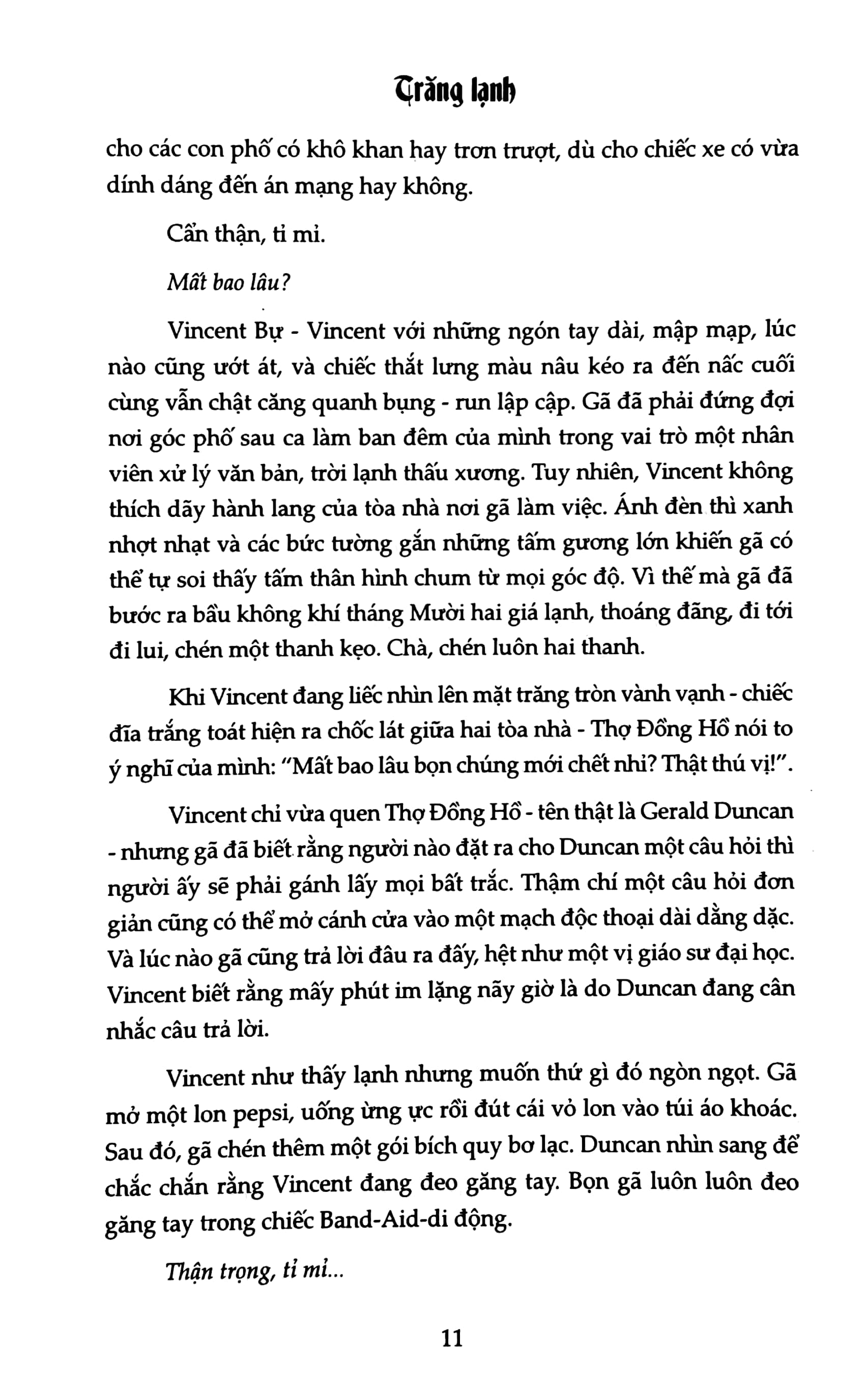 Trăng Lạnh (Tái Bản 2018)