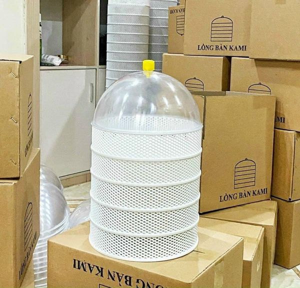 Lồng Bàn Xếp Gọn 5 Tầng Kami