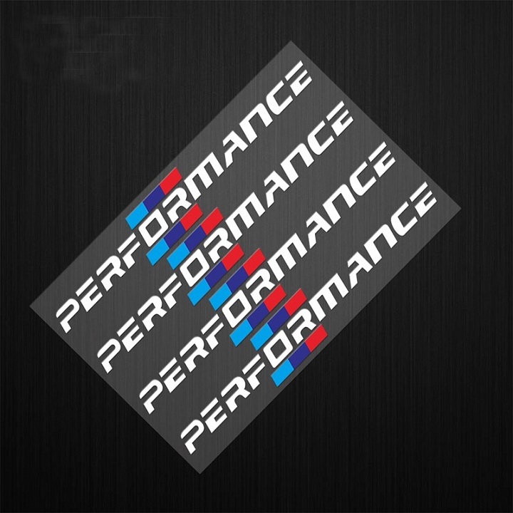 [HCM]Bộ 4 tem tay nắm cửa ô tô Performance