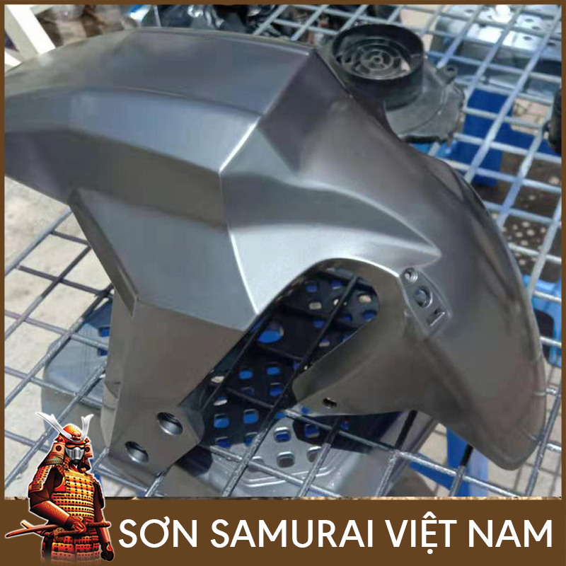 Sơn samurai xám khói  - Chai sơn xám bạc H177 sơn xịt samurai