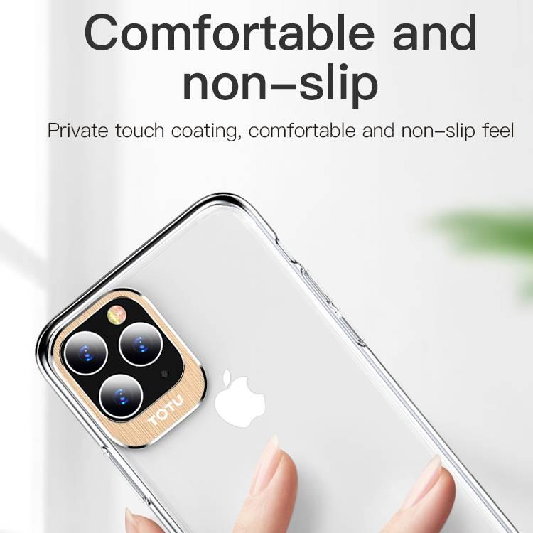 [HCM]Ốp lưng chống sốc cho iPhone 11 Pro Max (6.5 inch) Hiệu Totu Sparkling (Khung viền bảo vệ camera chống trầy xước chống ố vàng tản nhiệt tốt) - Phân phối bởi Hotphukien
