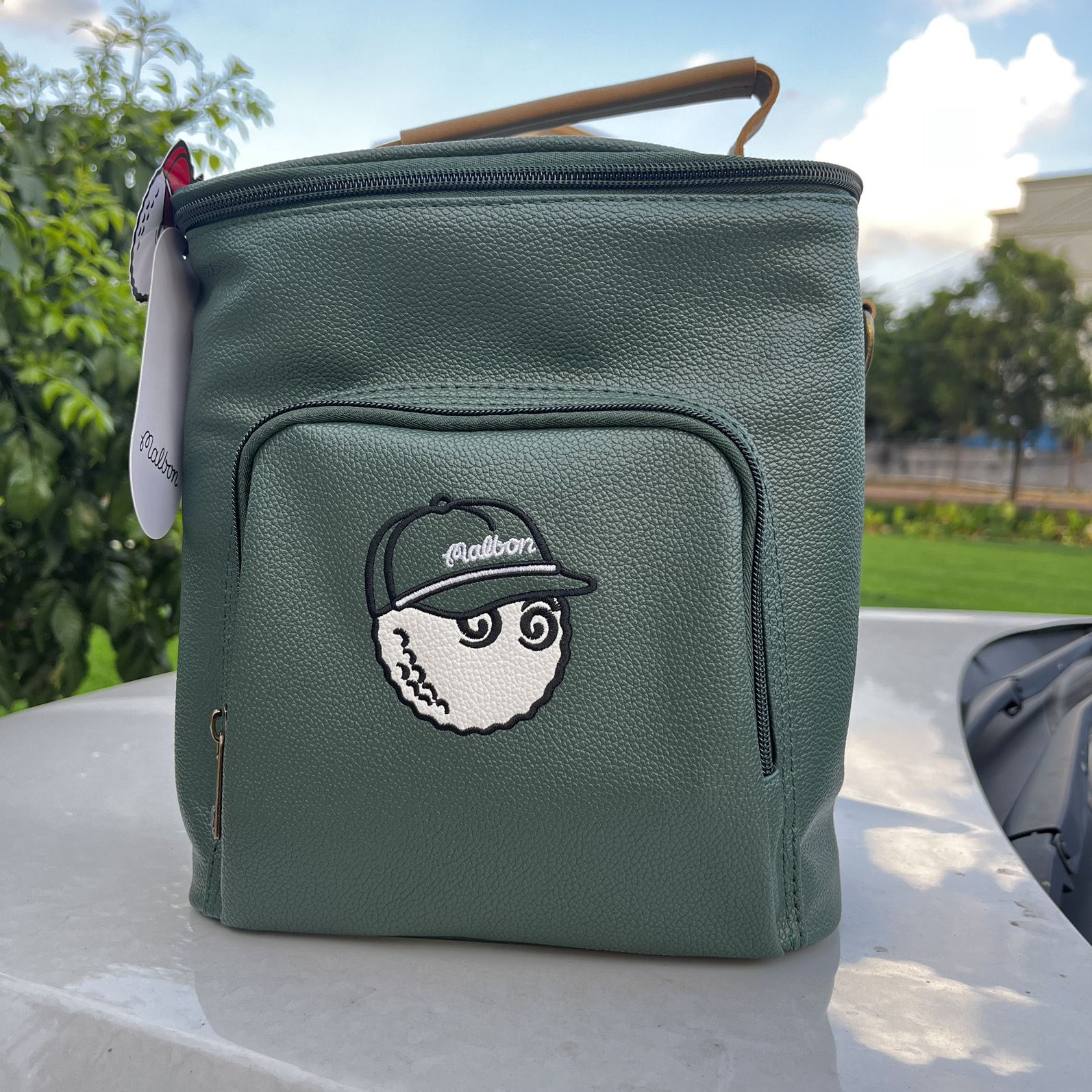 Mẫu mới malbon túi đá golf túi đựng đồ của ngư dân túi đá xách tay túi đựng cơm giữ lạnh giữ nhiệt túi đá