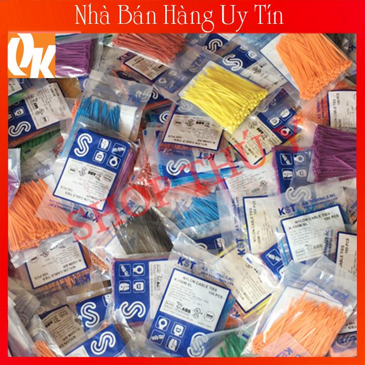 Combo 5 bịt Dây Rút Chân Gà 5 Màu {Bịt 100 Sợi}-Đánh Dấu Dòng Gà