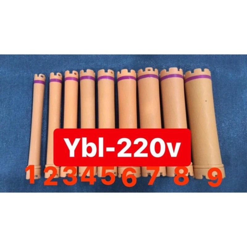 Combo 10 Trục uốn nóng kỹ thuật số YBL Loại Dài 220V nhập khẩu