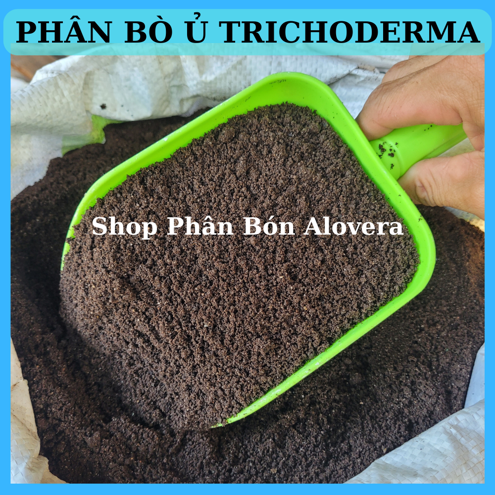 Phân Bò Đã Qua Xử Lý ( ủ Trichoderma 1kg)