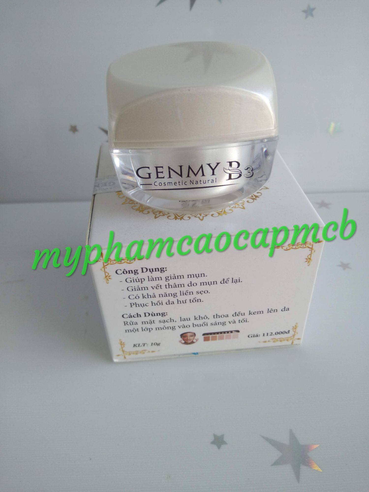 kem genmy b3 mụn thâm 10g