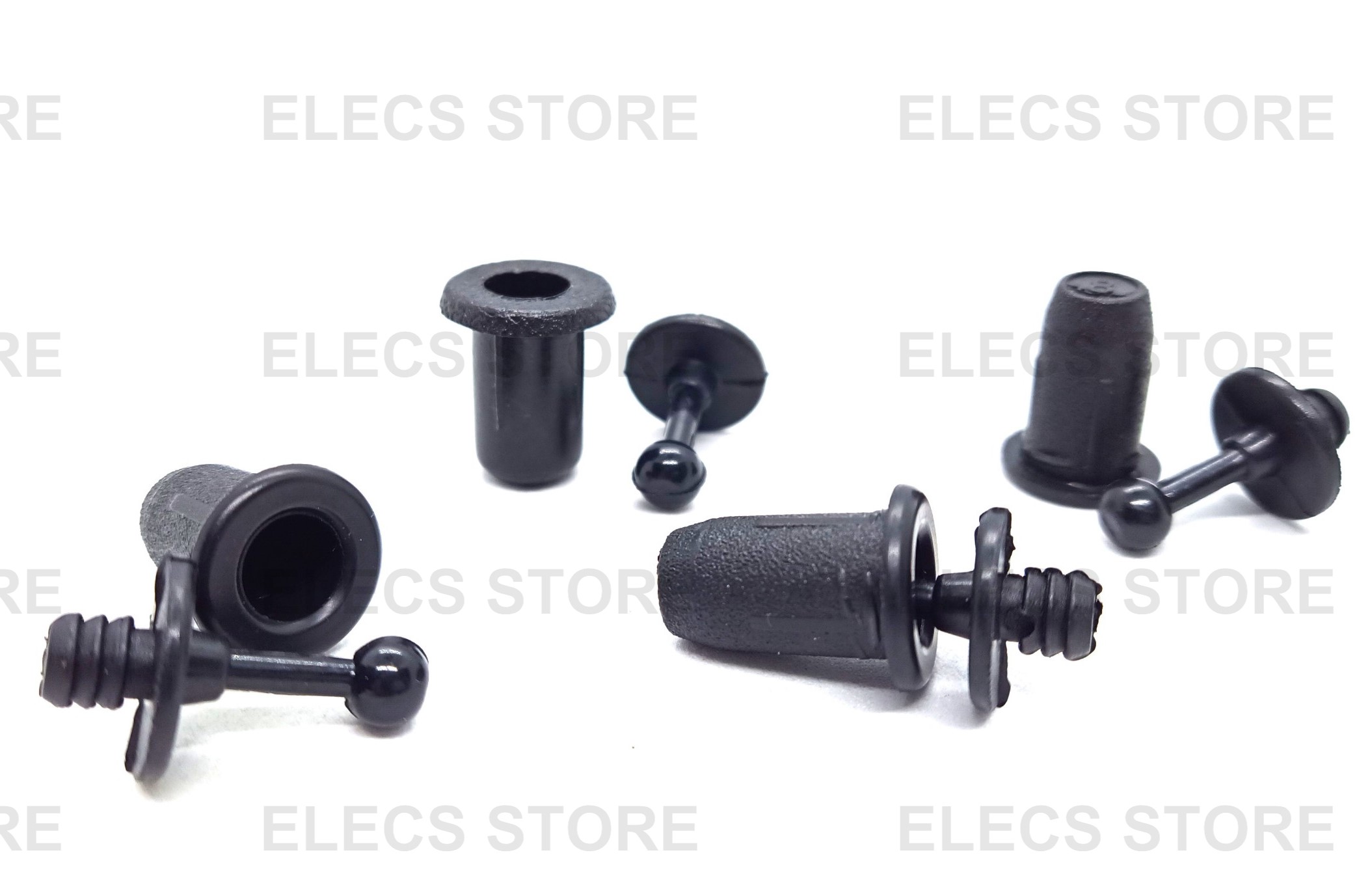 Bộ 4 Giắc Chân E Căng Loa, Chốt Giữ Lưới Loa (4 Đực + 4 Cái)