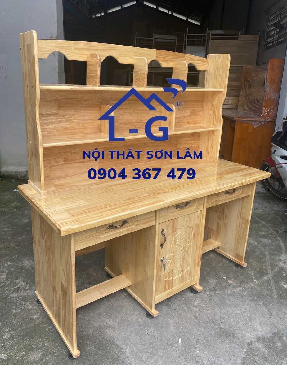 BÀN HỌC SINH GỖ THÔNG BÀN ĐÔI
