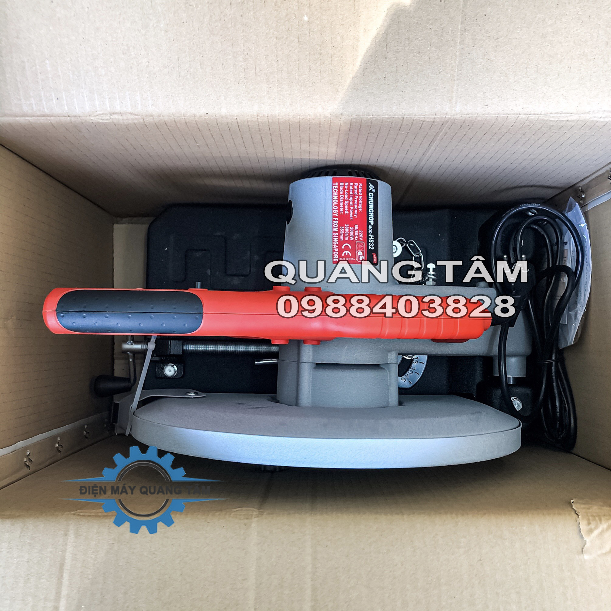 Máy Cắt Sắt 355mm Chunghop H832 [Chính Hãng]