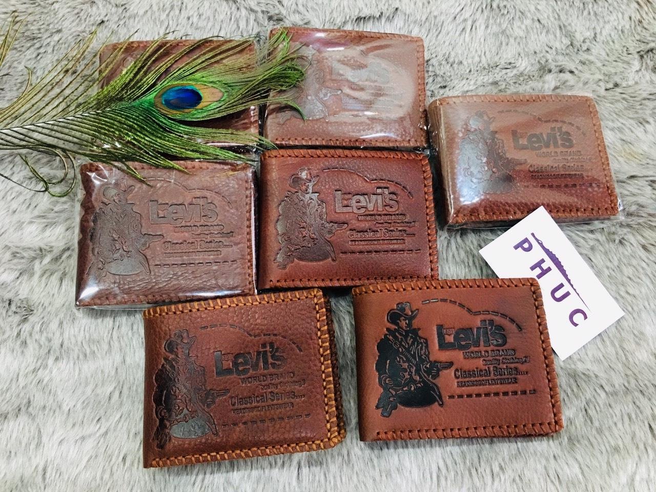[HCM]Ví Nam Da Bò Sáp Cao Cấp