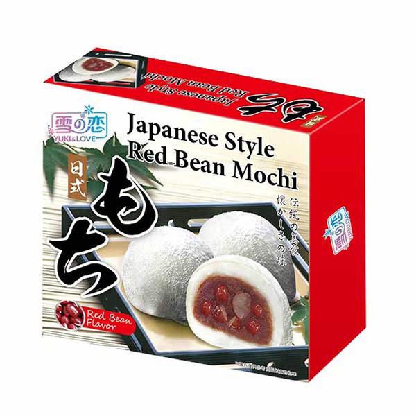 Bánh Mochi Yuki & Love vị Đậu đỏ hộp 140gr (4 bánh)