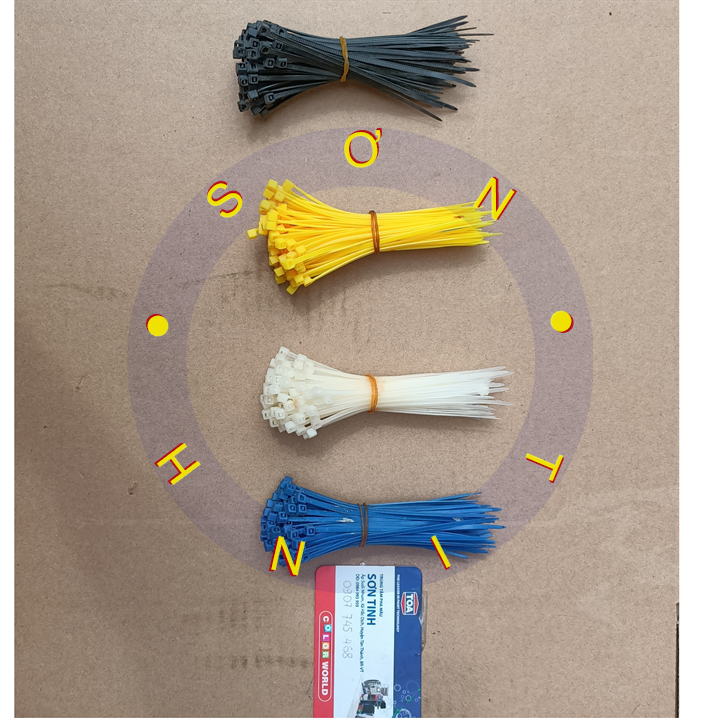 Dây rút 10 sợi màu trắng , đen , xanh , vàng